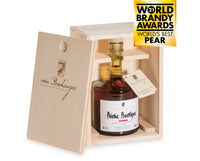 Birne Barrique von der Guten Luise von Avranches ausgebaut im Sauternesfass 43 % 0,5 Liter in der Box