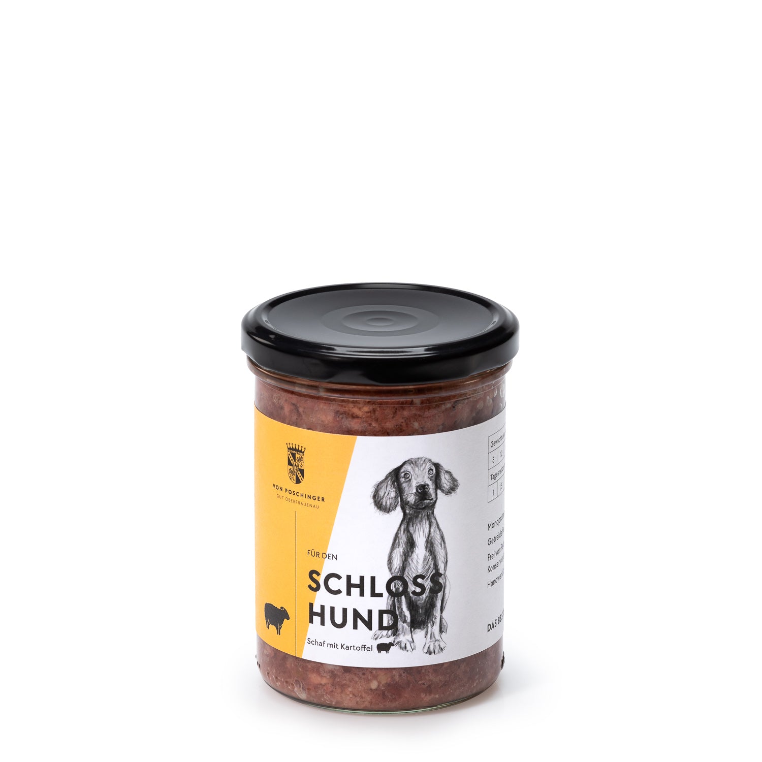 Hundefutter - für den Schlosshund