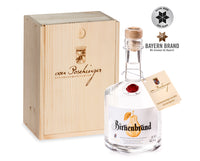 Birnenbrand von der Guten Luise von Avranches 42 % 0,5 Liter in der Box
