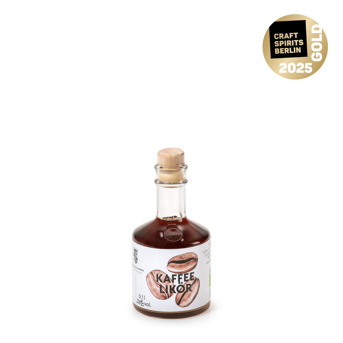 Bio-Likör Kaffee 25% 0,1 Liter